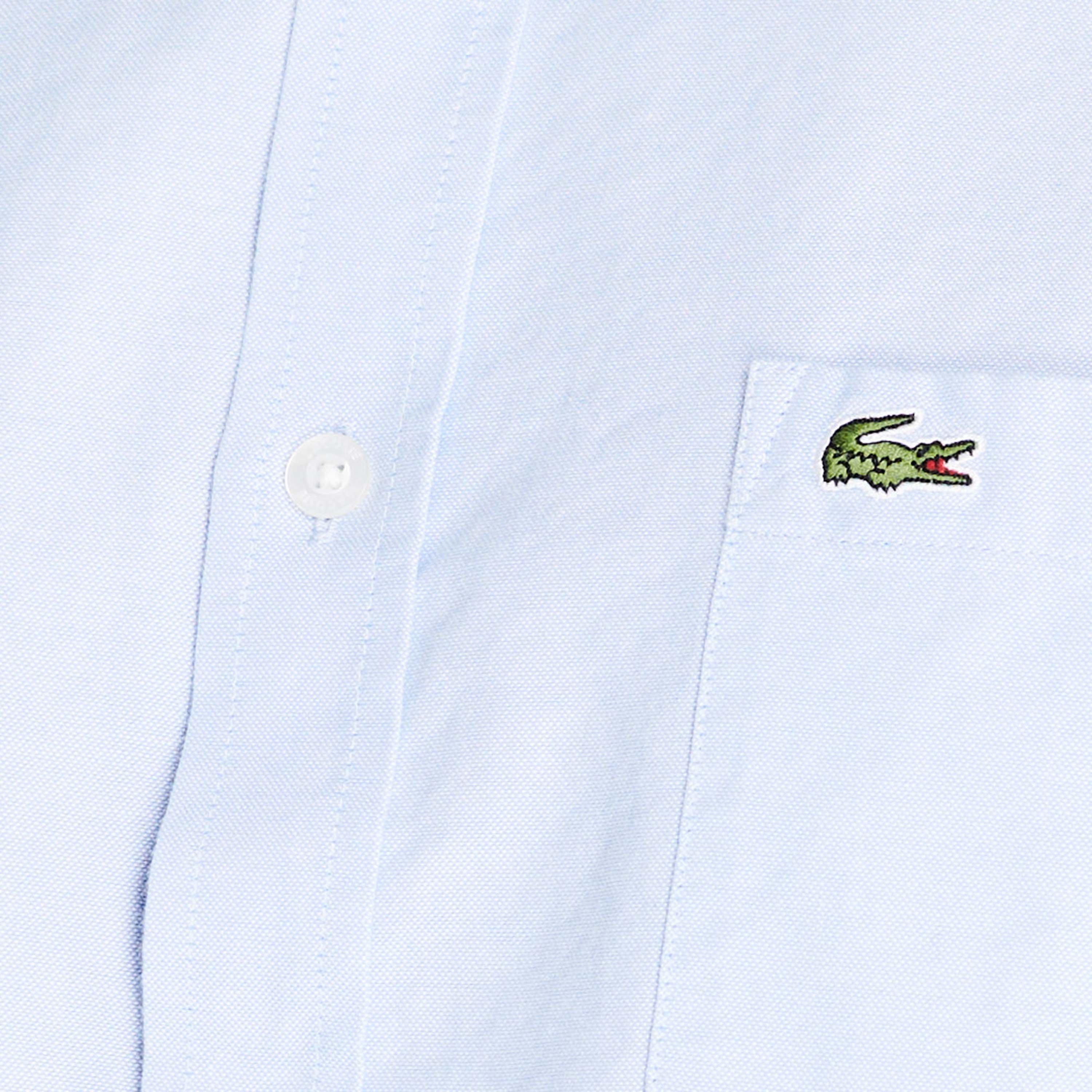 Lacoste Short Sleeve Oxford Shirt Mens