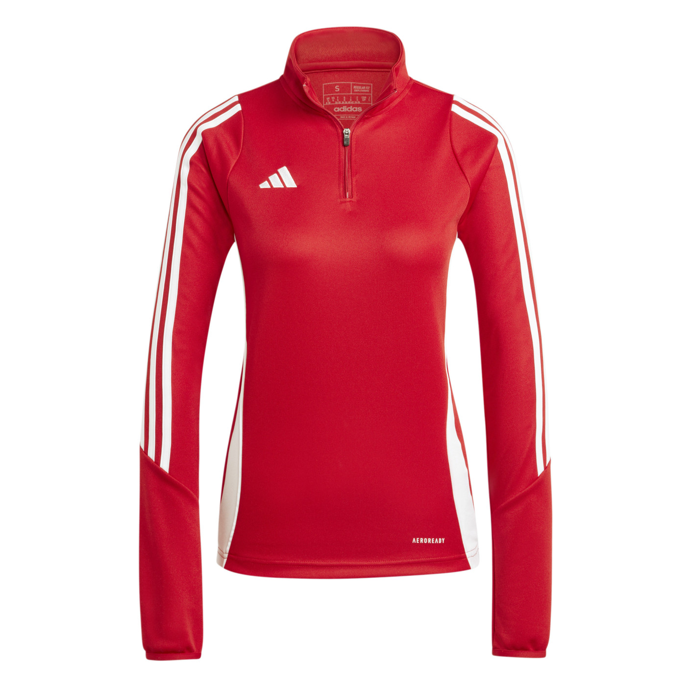 adidas Tiro 24 Trainingspak 1/4-Zip Dames Rood Zwart Wit
