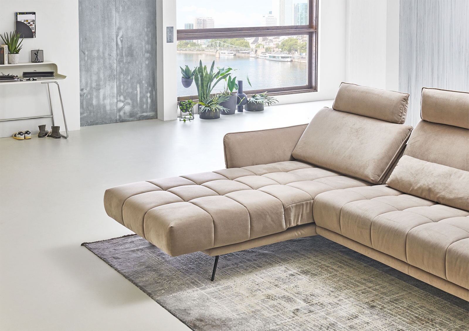 Garnitur Bondy 285x84x178 cm natur