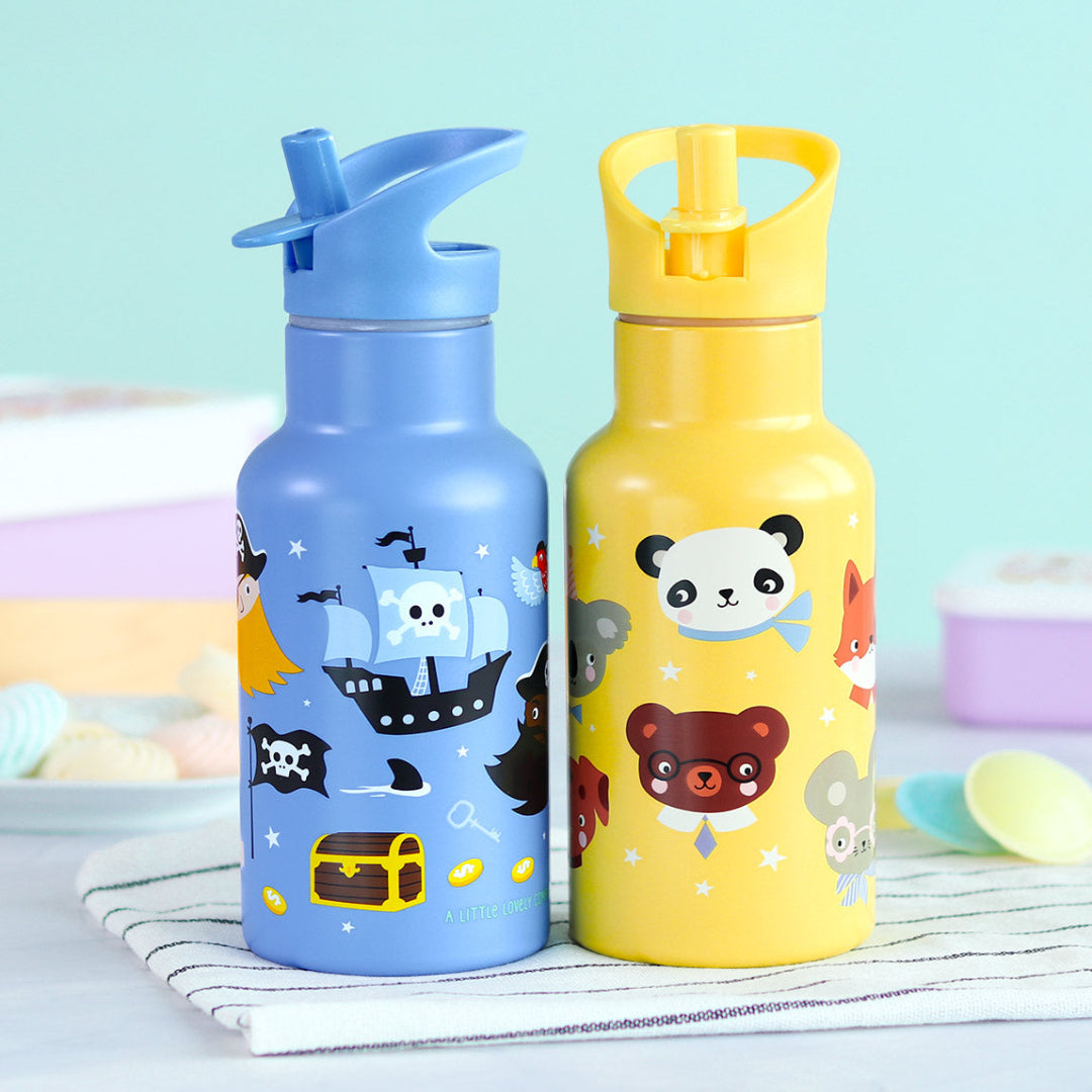 a little lovely company rvs drinkfles piraten - 350 ml
