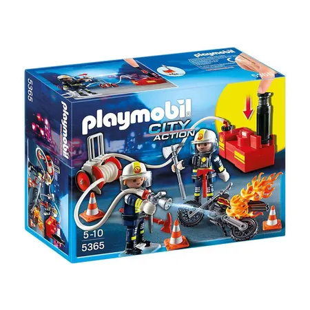 PLAYMOBIL® 5365 Feuerwehrmänner mit Löschpumpe