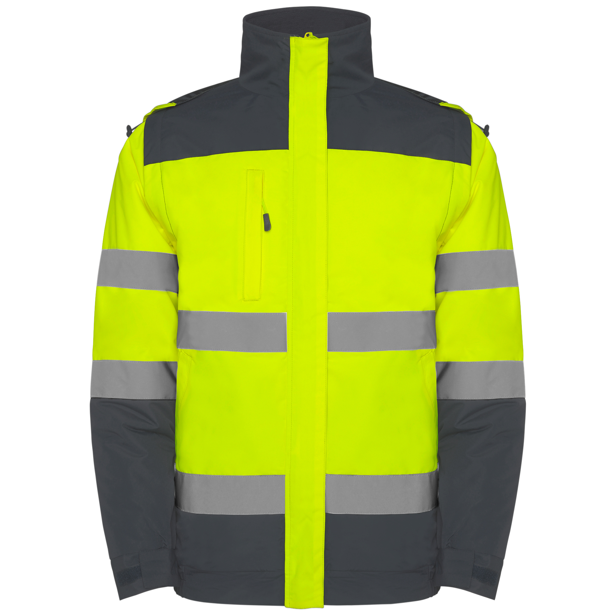 Roly HV9304 - EPSYLON Parka haute visibilité combinée en deux couleurs