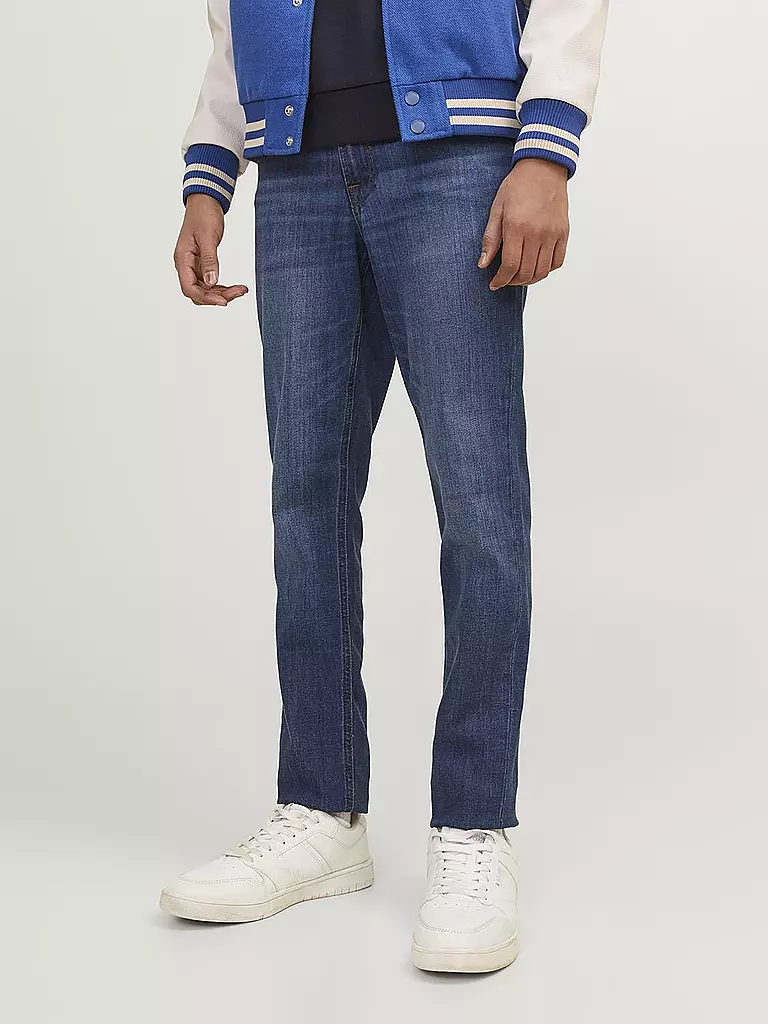 JACK & JONES Jungen Jeans Slim FIt JJIGLENN JJORIGINAL blau