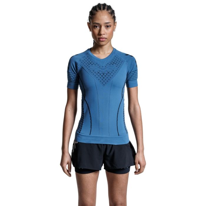 X-Bionic Dame T-shirts Twyce Race SS Tee Blå