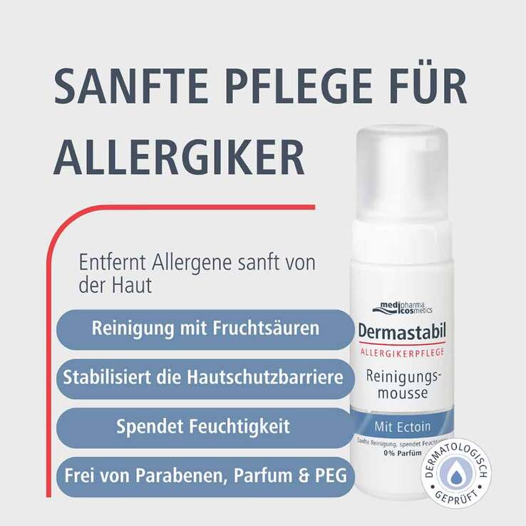 Dermastabil Reinigungsmousse, 150 ml