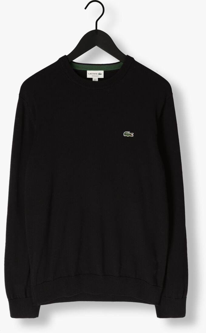 LACOSTE zwarte lacoste trui 1ha1 men sweater