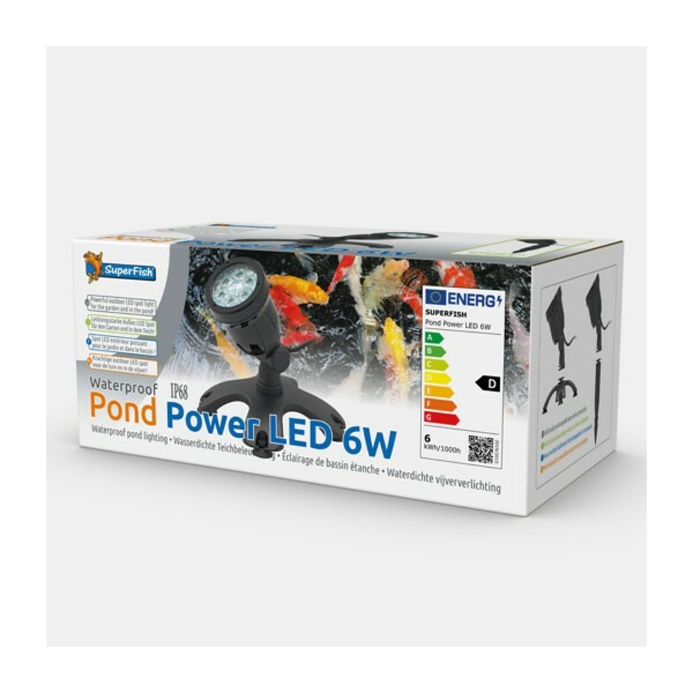 Pond power led 6w
