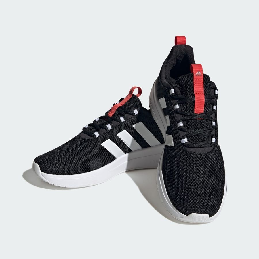 adidas Chaussures Racer - Noir/Blanc