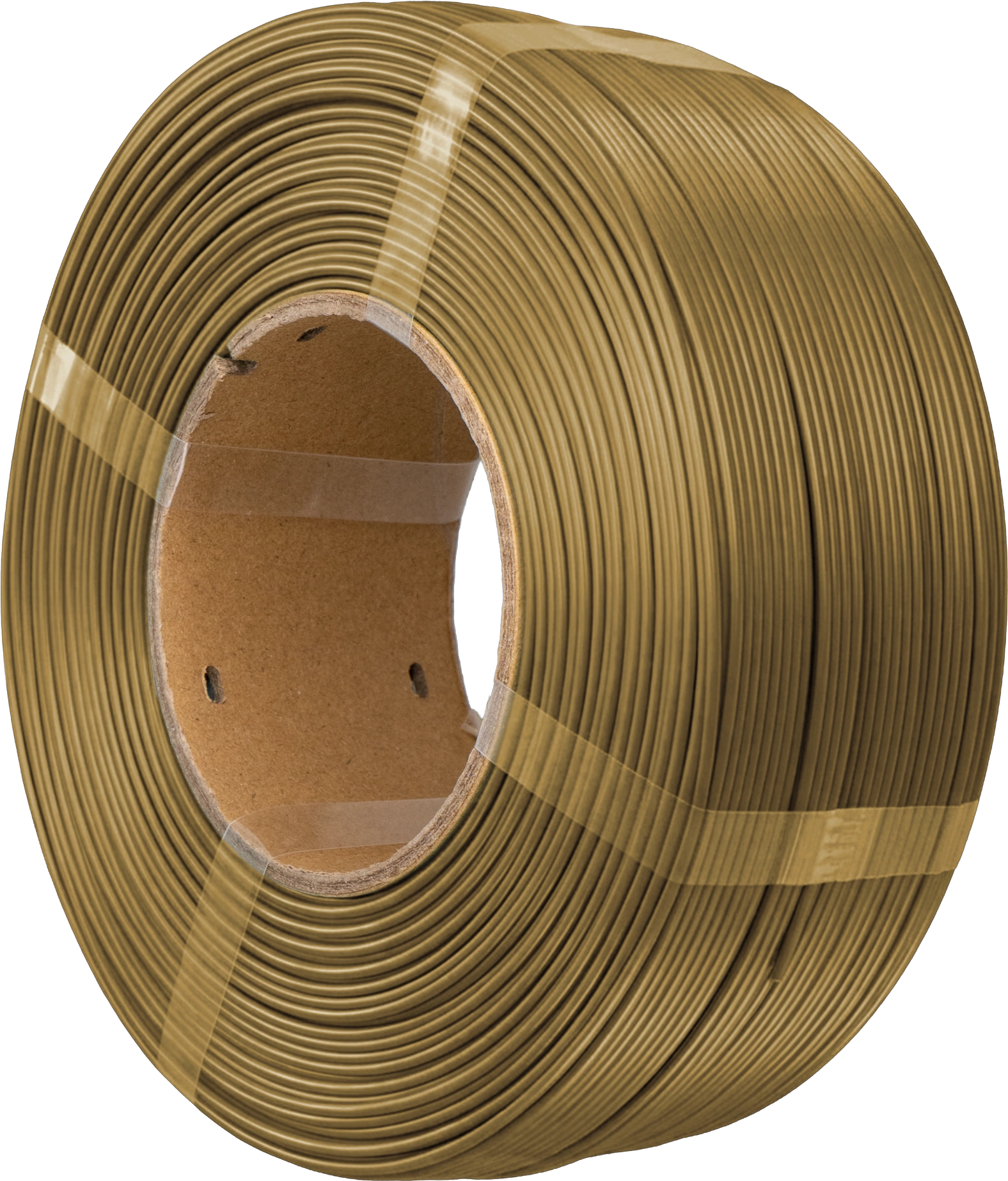 AzureFilm  PLA Refill Gold, 1,75 mm / 1000 g    PLA mit guten mechanischen Eigenschaften, ohne Spule
