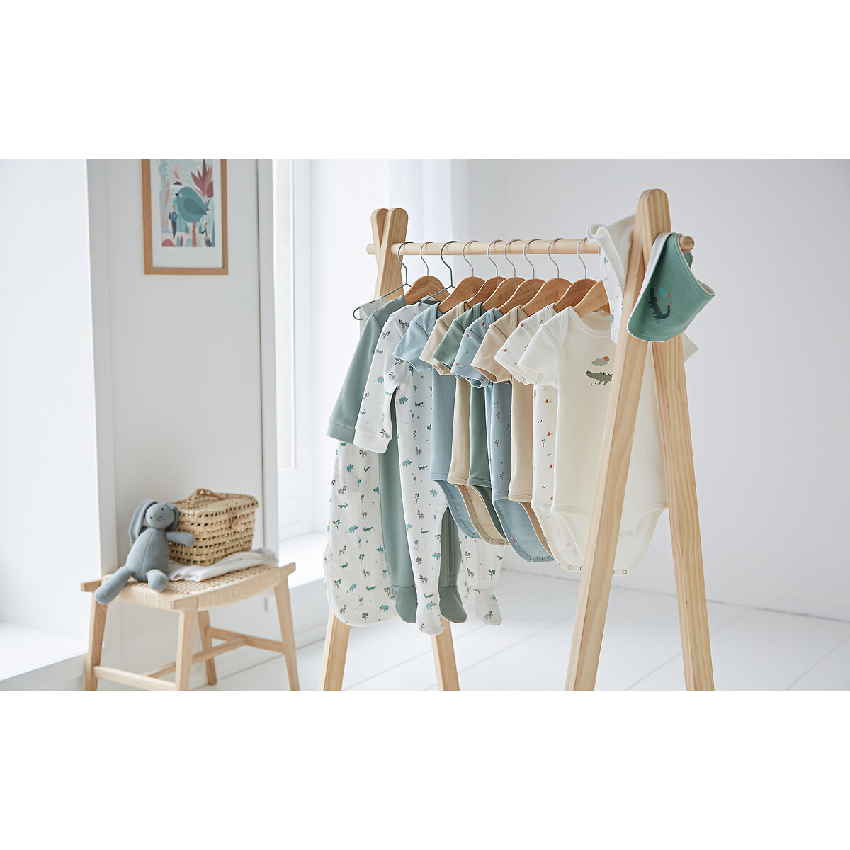 LA REDOUTE INTERIEURS<br>Saco-cama de verão em jersey de algodão