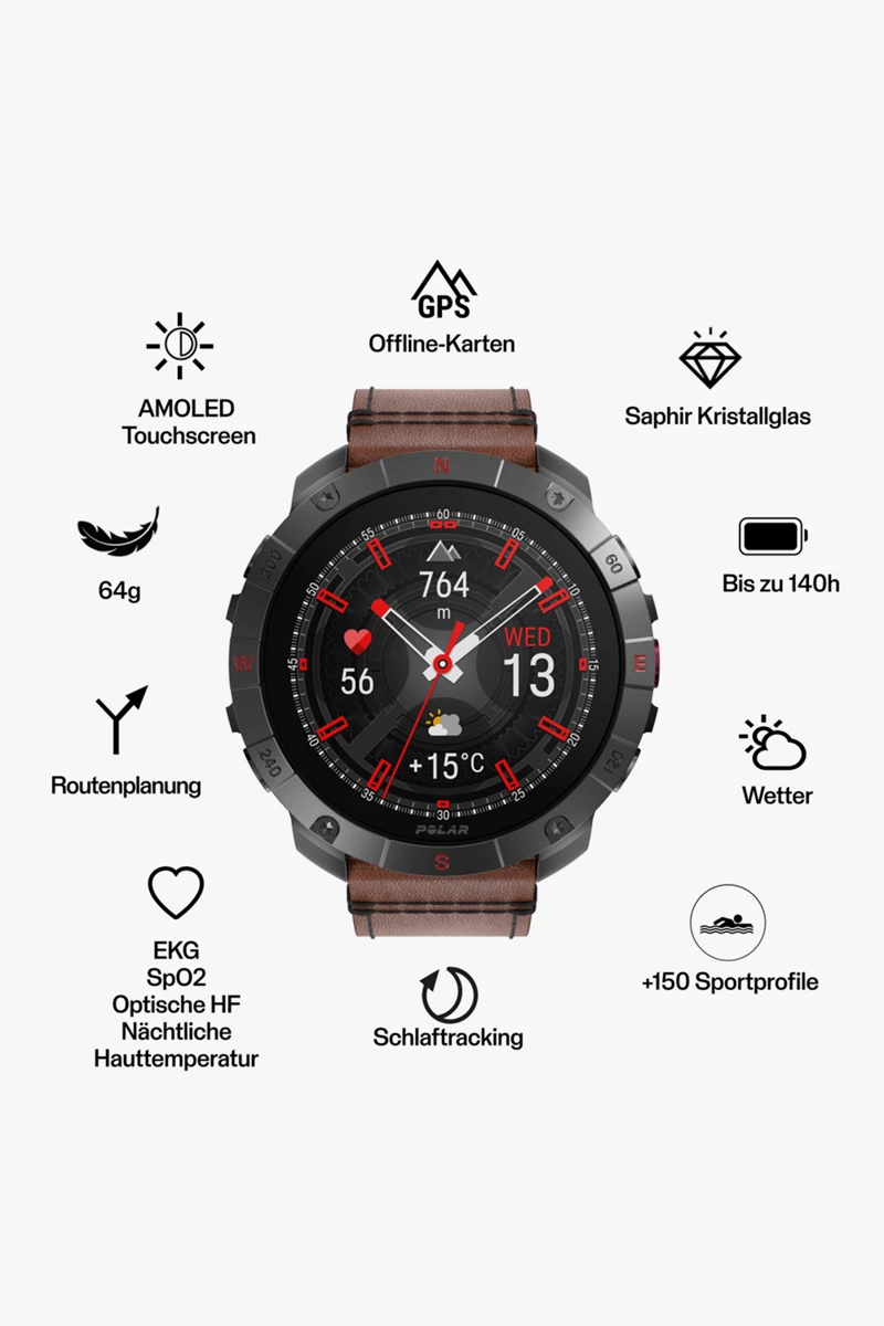 Polar Grit X2 Pro Sportuhr