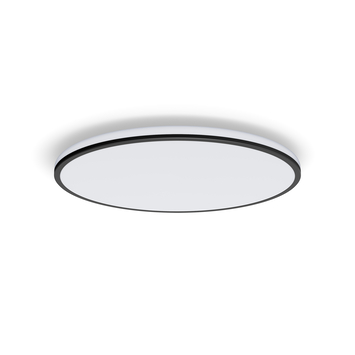 Philips plafonnière Ozziet zwart 1x22W