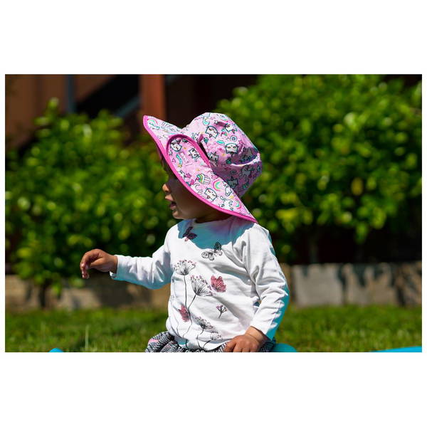 BanzBanz   Sonnenhut reversible Jungle Baby