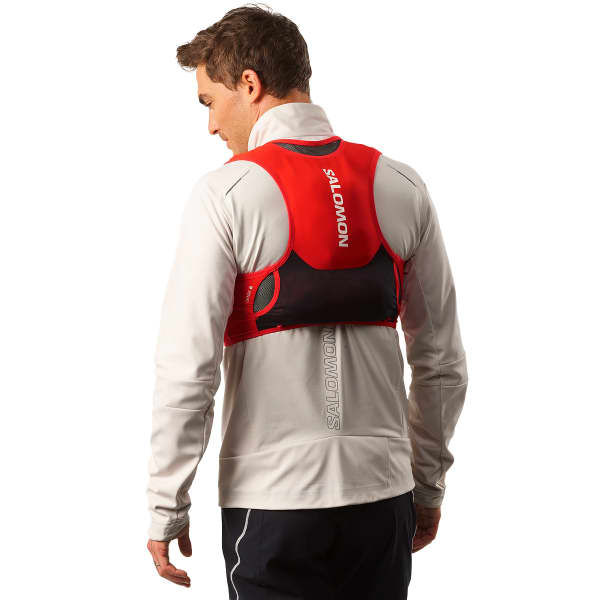 Sac trail SALOMON SENSE PRO 6 SET FIERY RED/BLACK