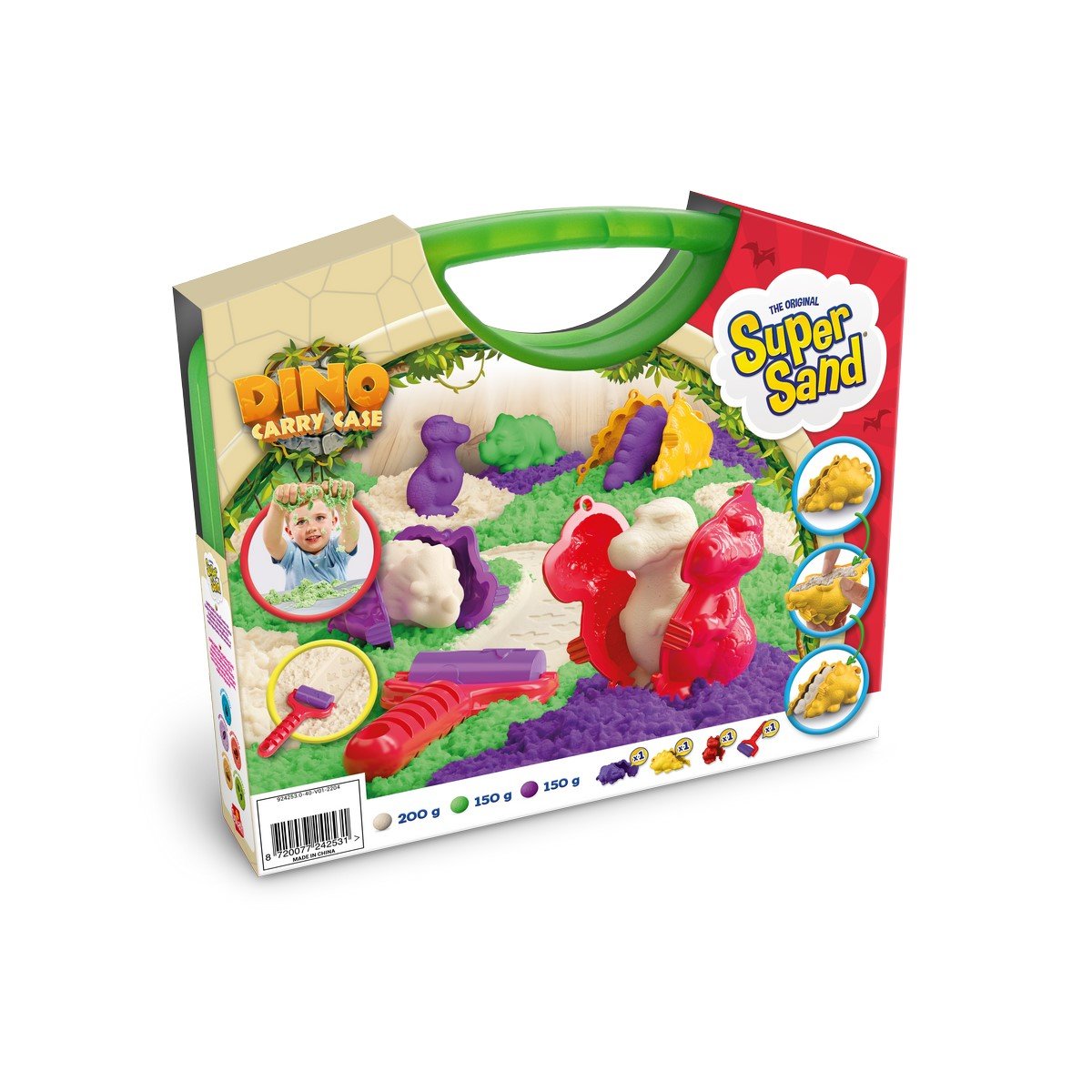 Super Sand coffret Dinosaure