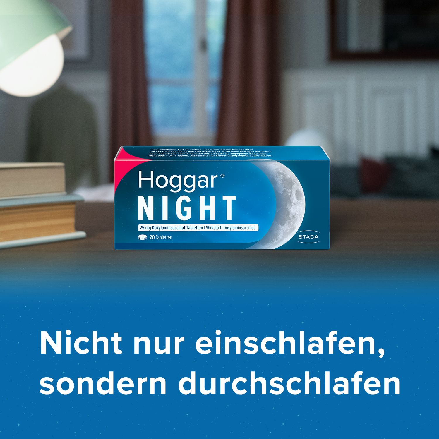 Hoggar® Night mit 25 mg Doxylaminsuccinat - Gut verträglich