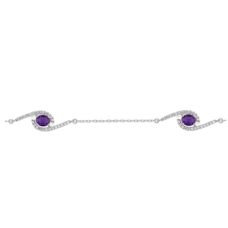 Bracelet Femme - Argent 925 - Longueur : 18 cm