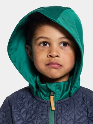 Didriksons Briska Hybridjakke, Petrol Green