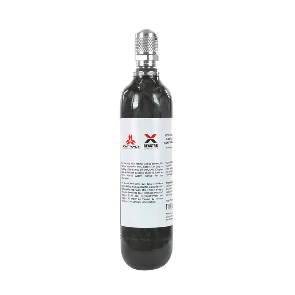 Arva EU CARBON 200 ML - Cartouche de déclenchement noir