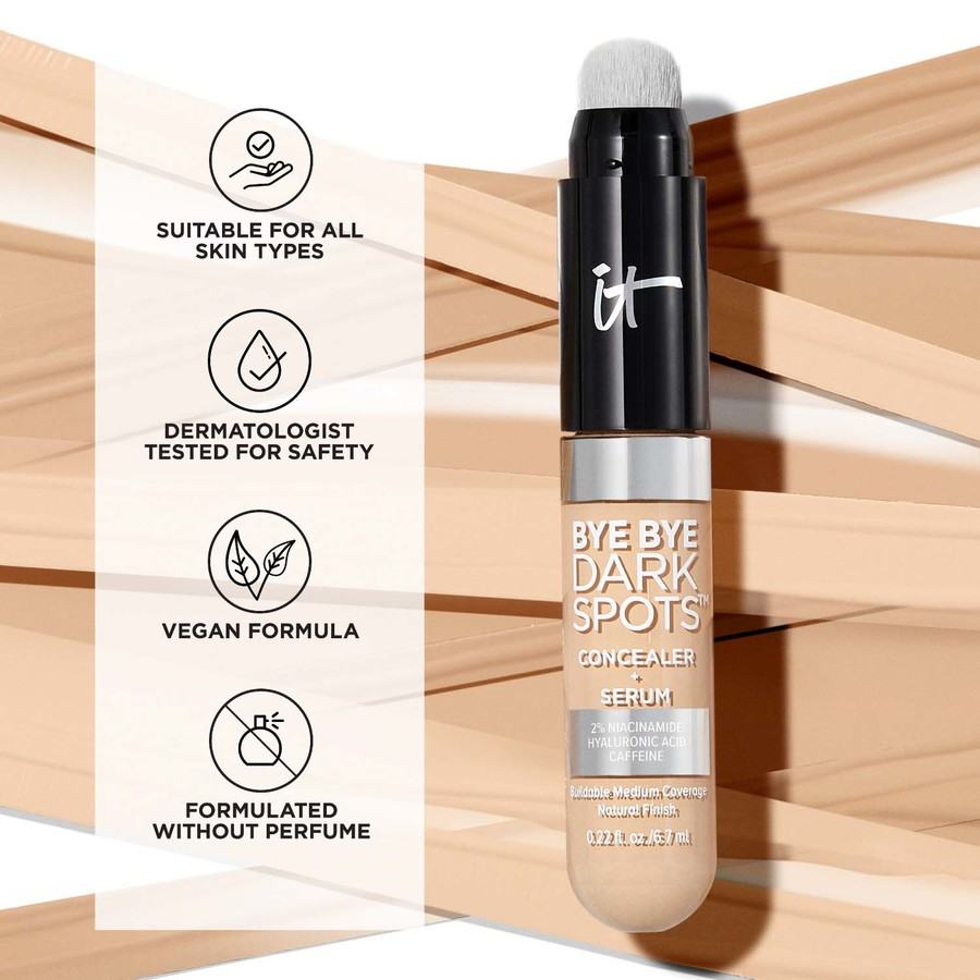 It Cosmetics Bye Bye Dark Spots Concealer + Serum Light Warm 23 6,7ml