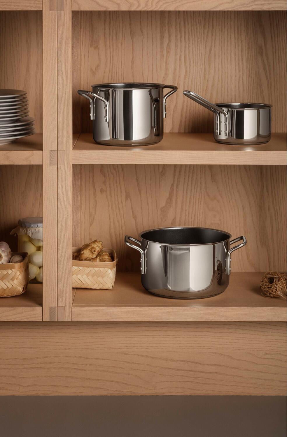 Eva Trio  Stainless Steel Keramisk grydesæt - 3 stk.