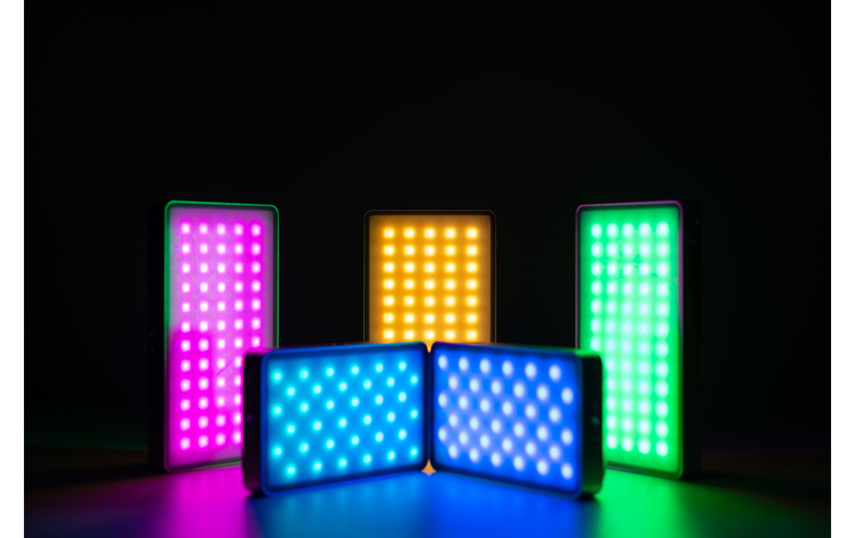 Videoleuchte Retro 12X<br>12W Tragbare RGB-LED-Leuchte