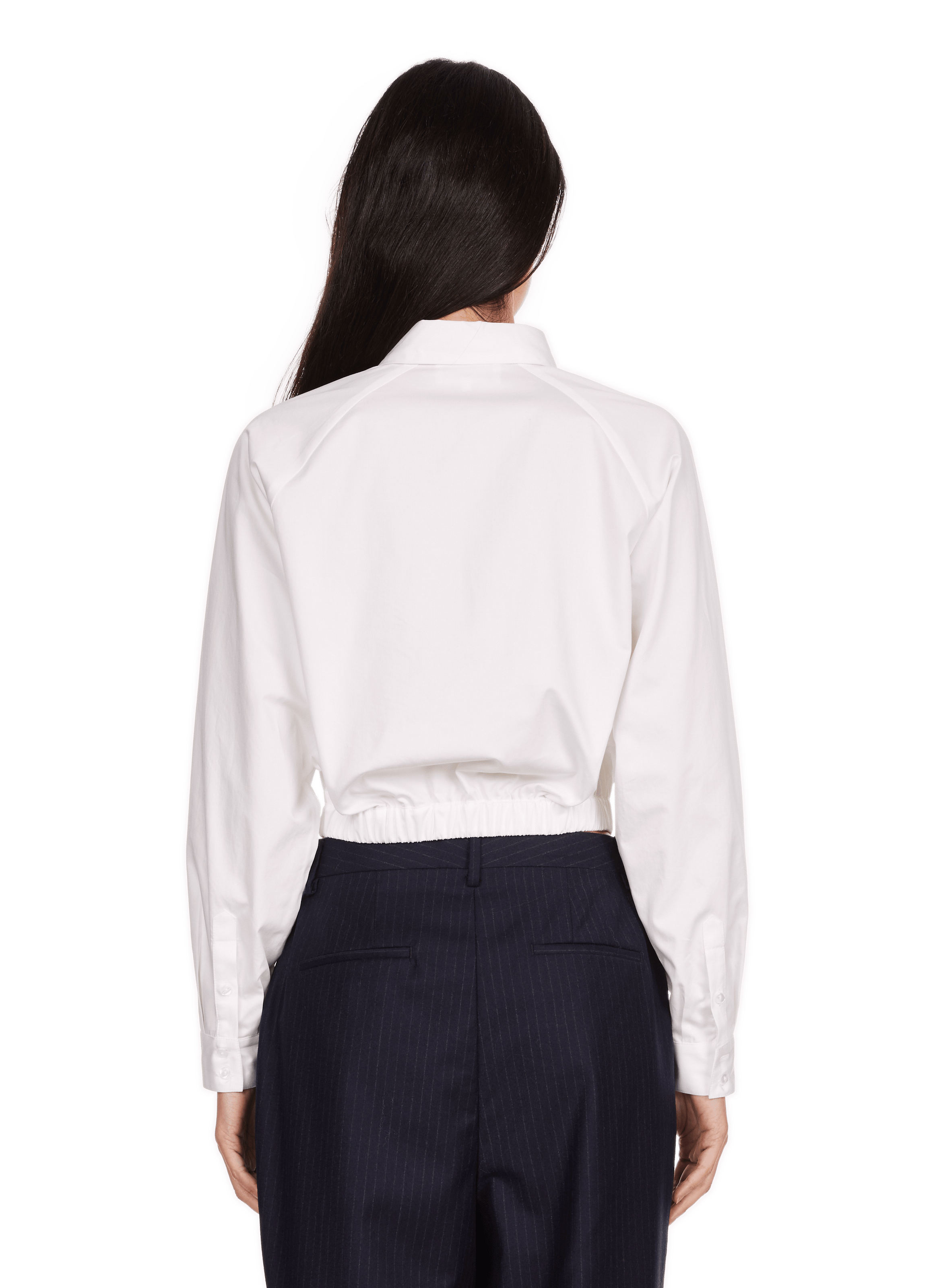 USHO - Chemise courte en coton| Blanc