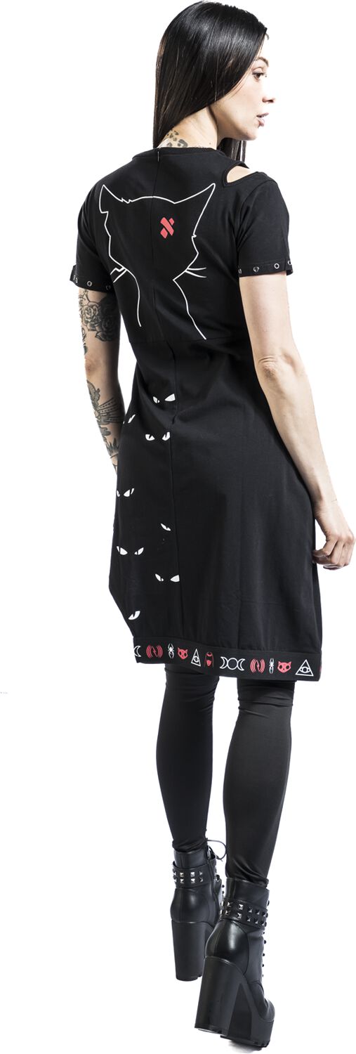 Gothicana X Emily The Strange Dress | Gothicana by EMP Robe courte