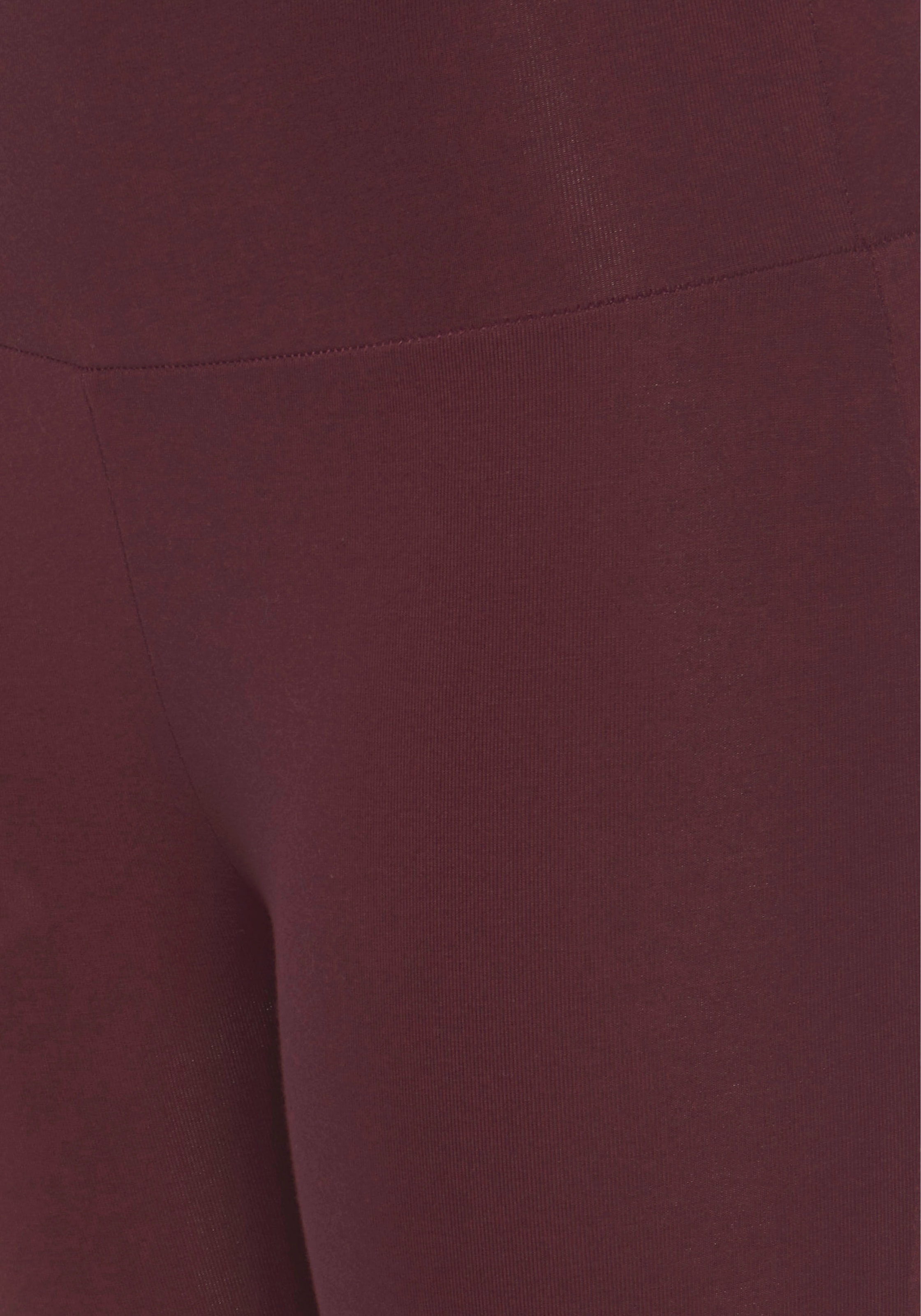 LASCANA Leggings  mit breitem Bündchen, Loungewear