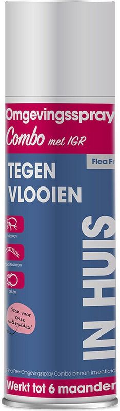 Flea Free - Omgevingsspray Combo - Vlooienbestrijding - Effectieve Oplossing