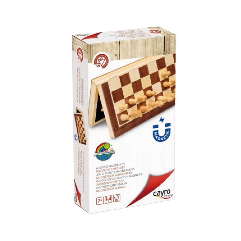 Jeu d'Échecs Magnétiques Marqueterie