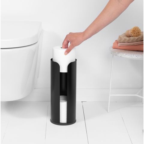 ReNew Reserverolhouder voor 3 rollen - Matt Black
