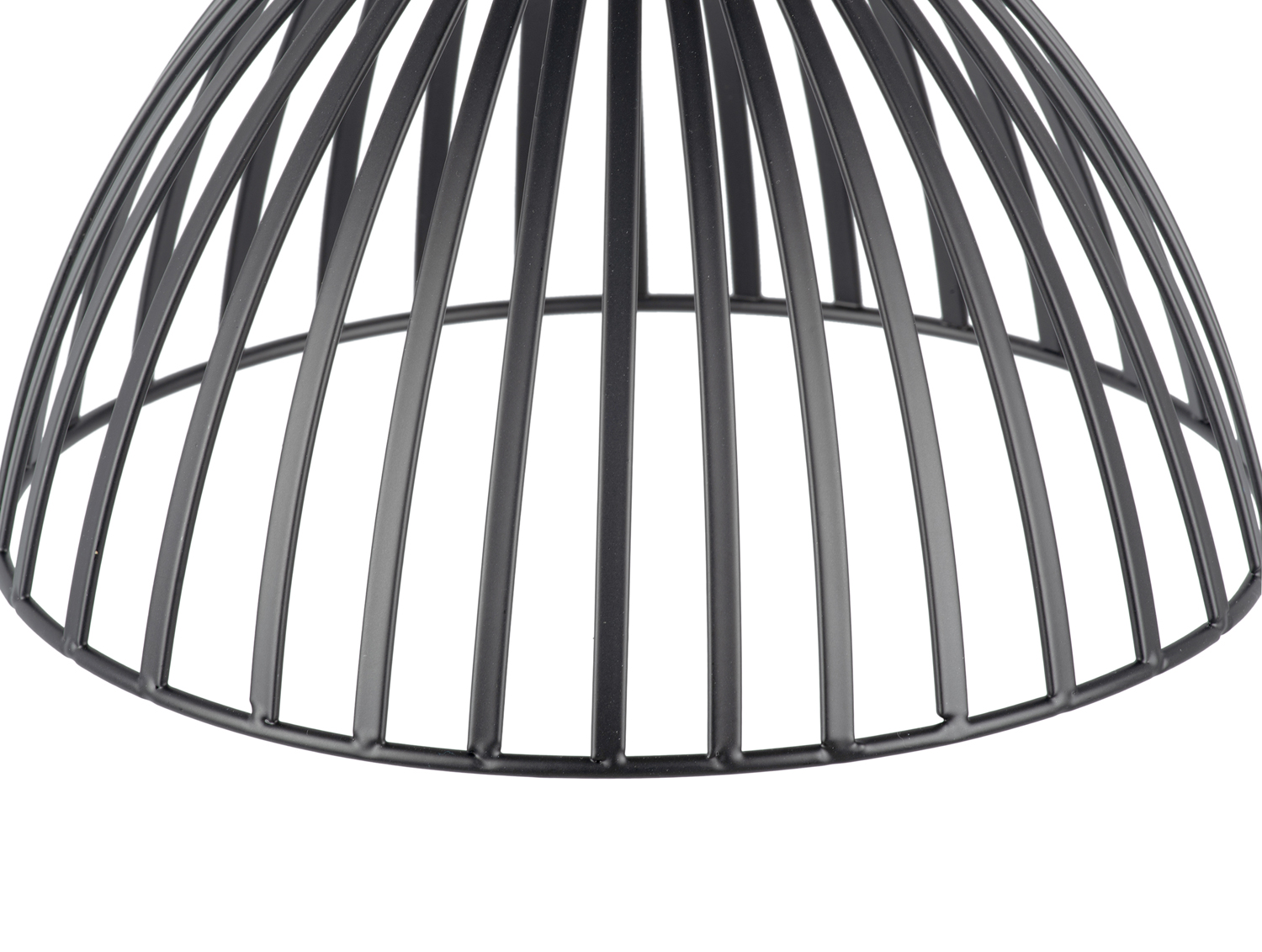 Pendant lamp Lignes Round black