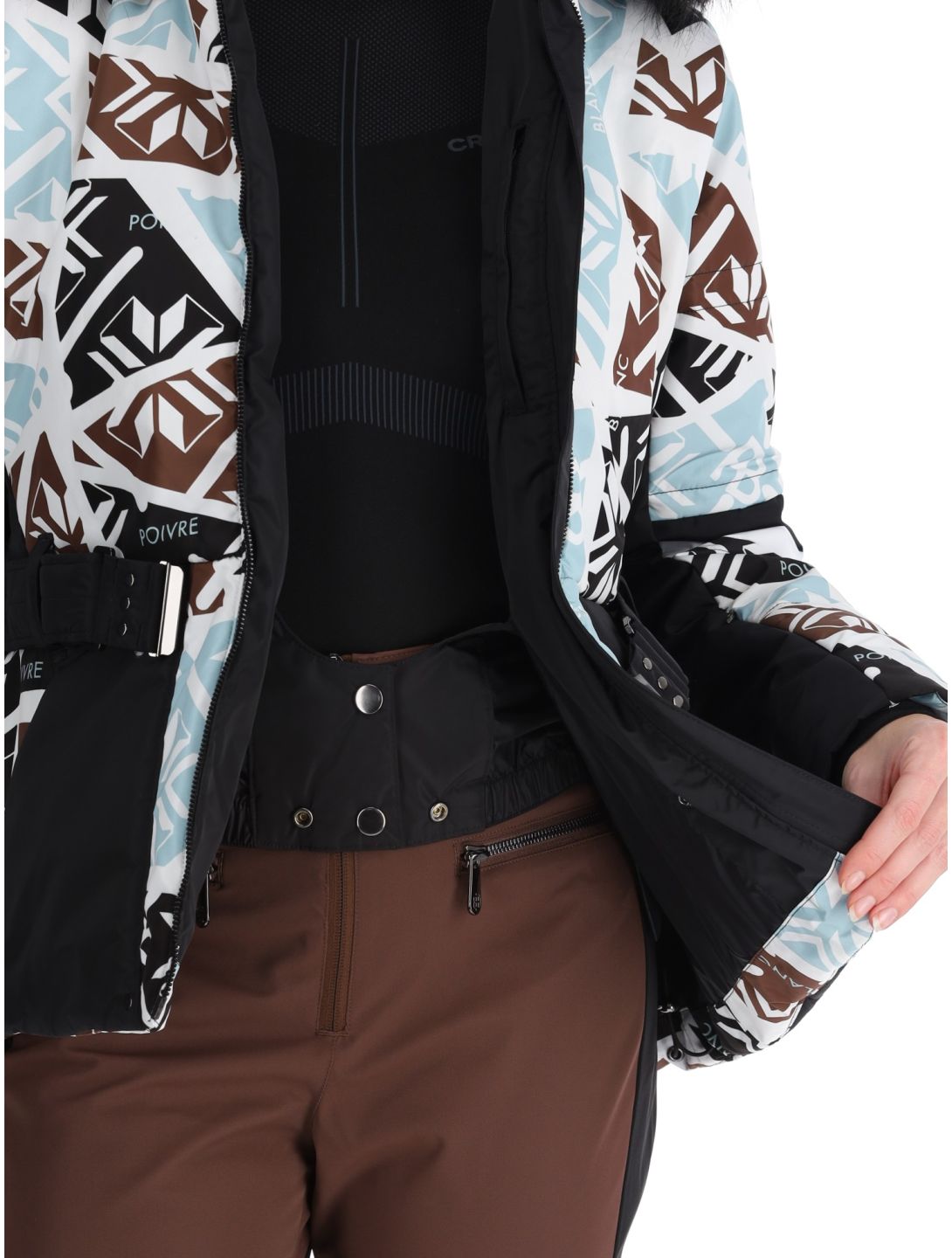 Traditional 24PBH1003/WO/P ski-jas dames
