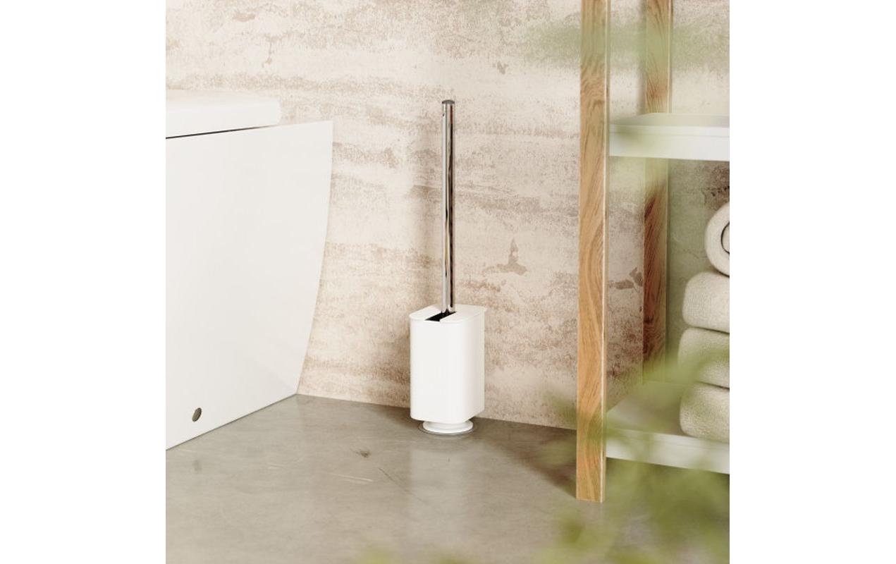 Toilettenbürste Flex Adhesive WeissWC-Bürstenhalter