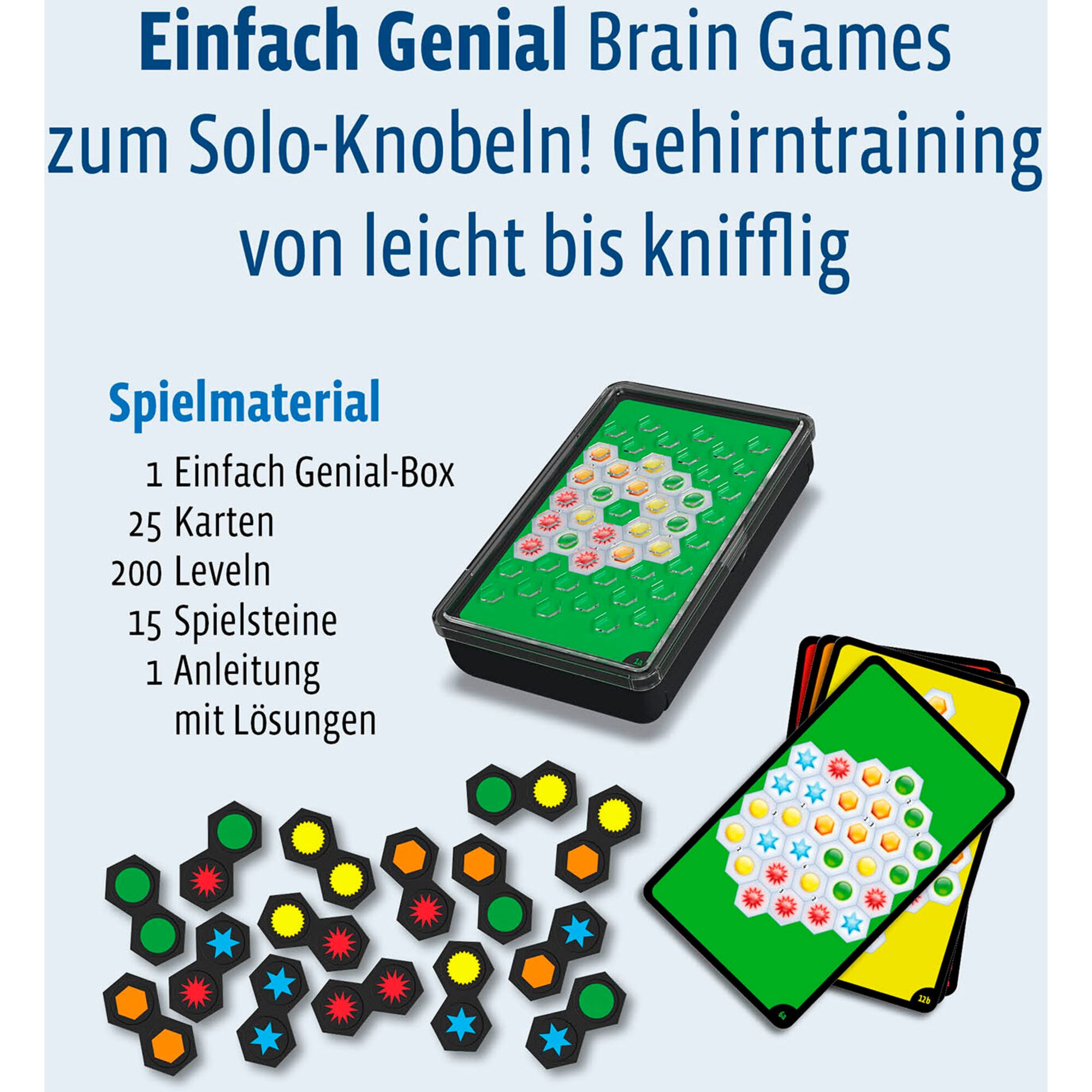 Kosmos Rätselspiel Einfach Genial Brain Games