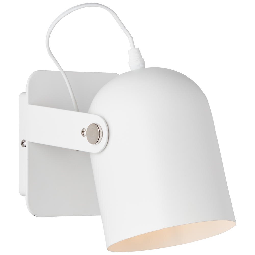 Yan wandlamp in wit E27