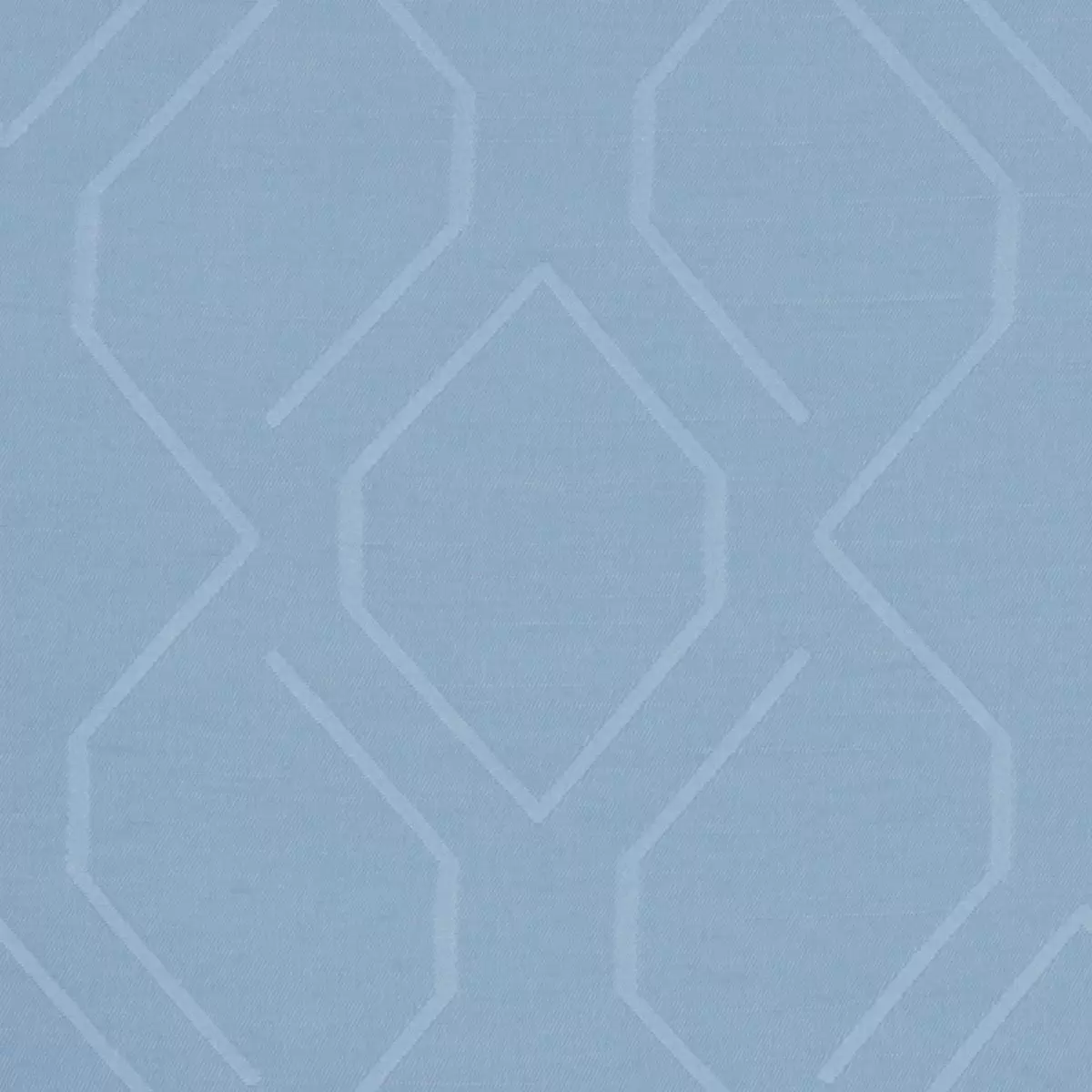 Nachtvorhang Jacquard Rombo Hellblau