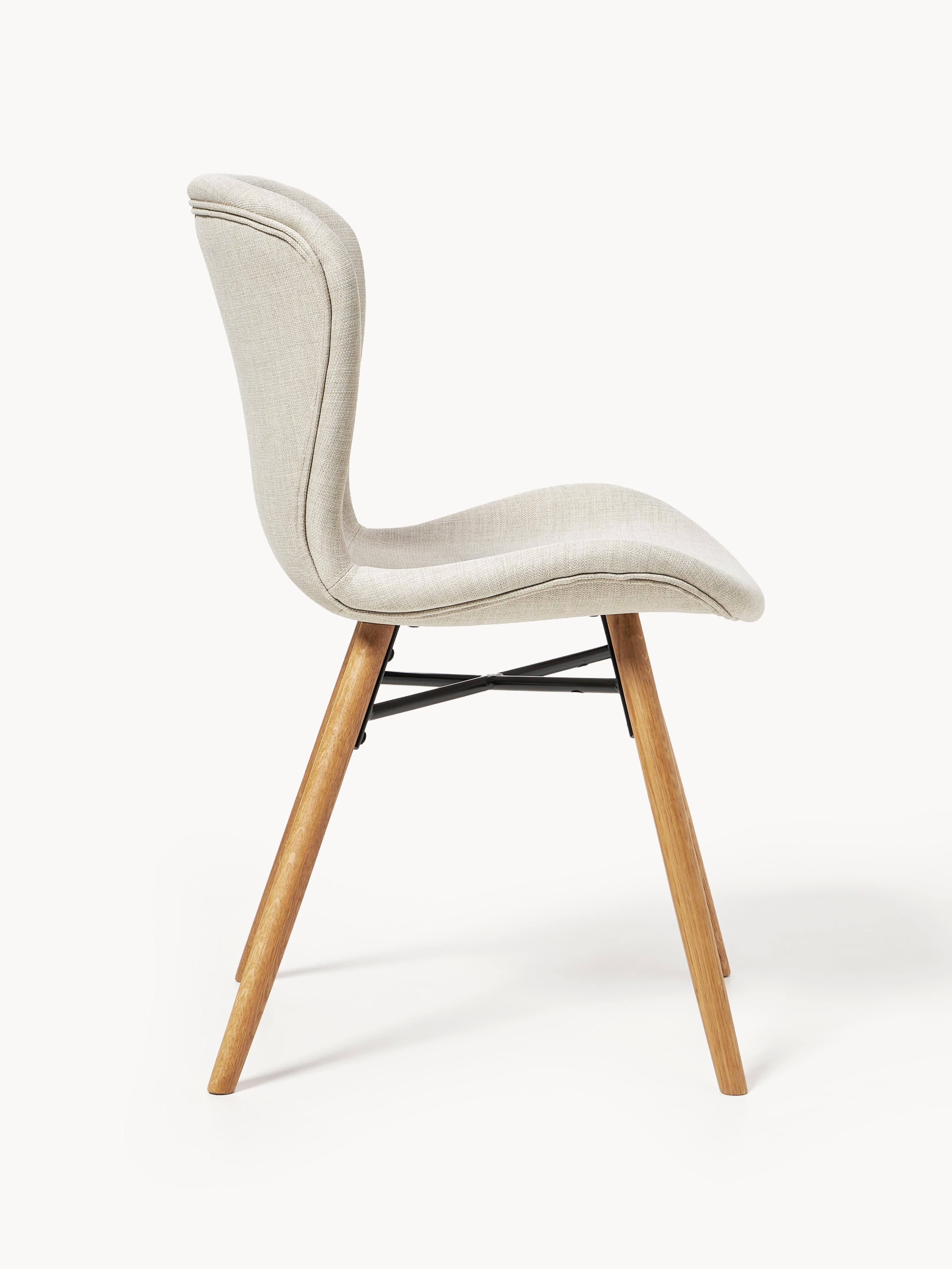 Gestoffeerde stoelen Batilda, 2 stuks