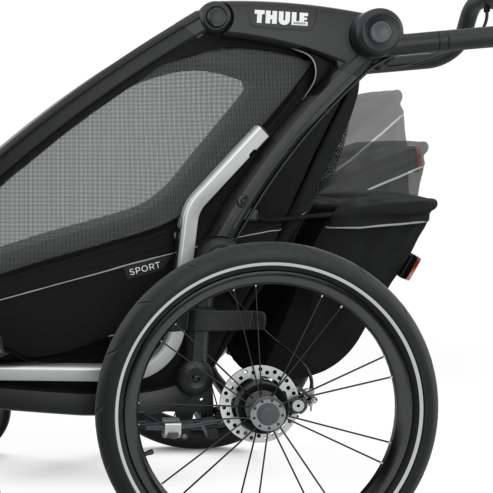 Thule Remorque Sport 1 Simple - Noir