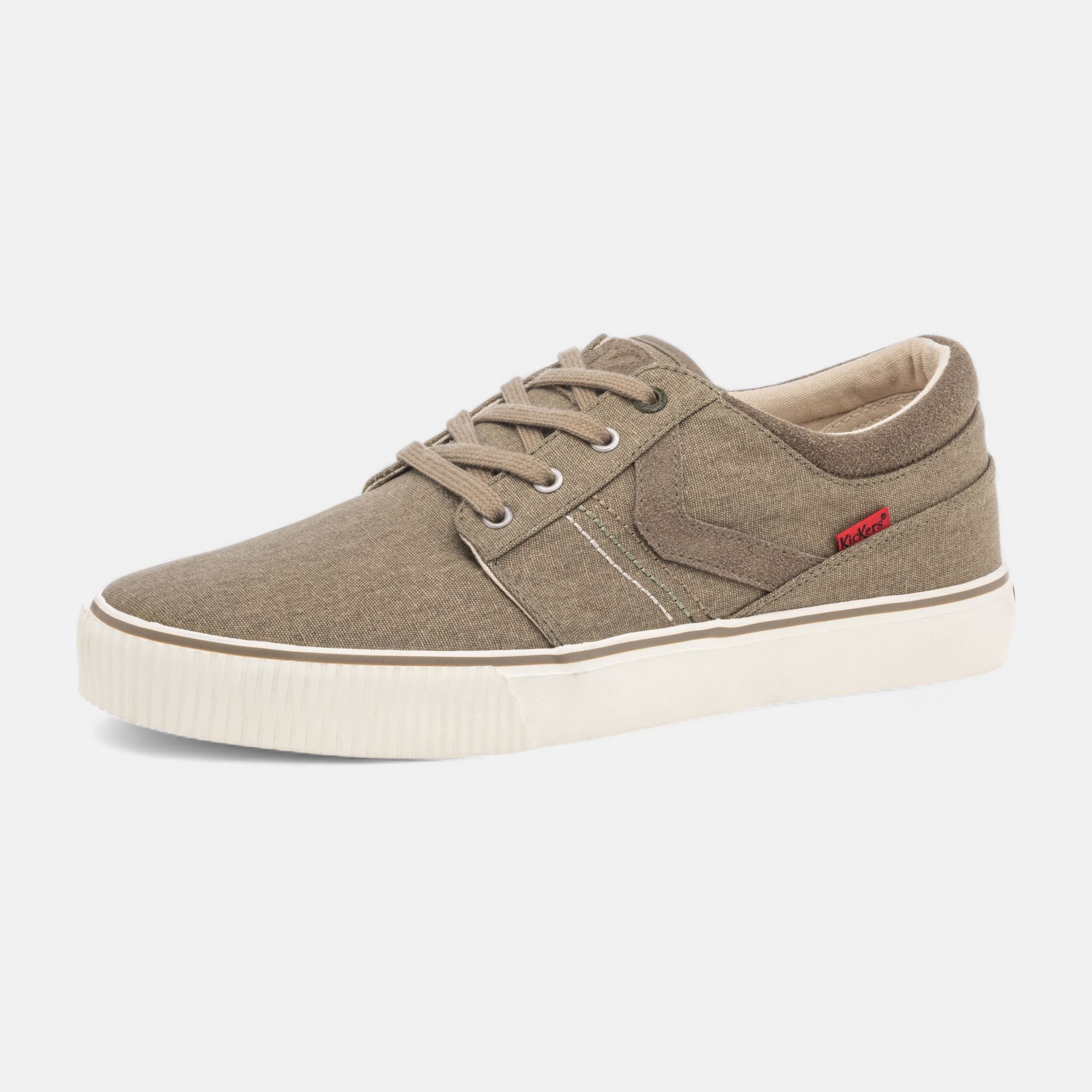 Chaussures en toile Homme kaki