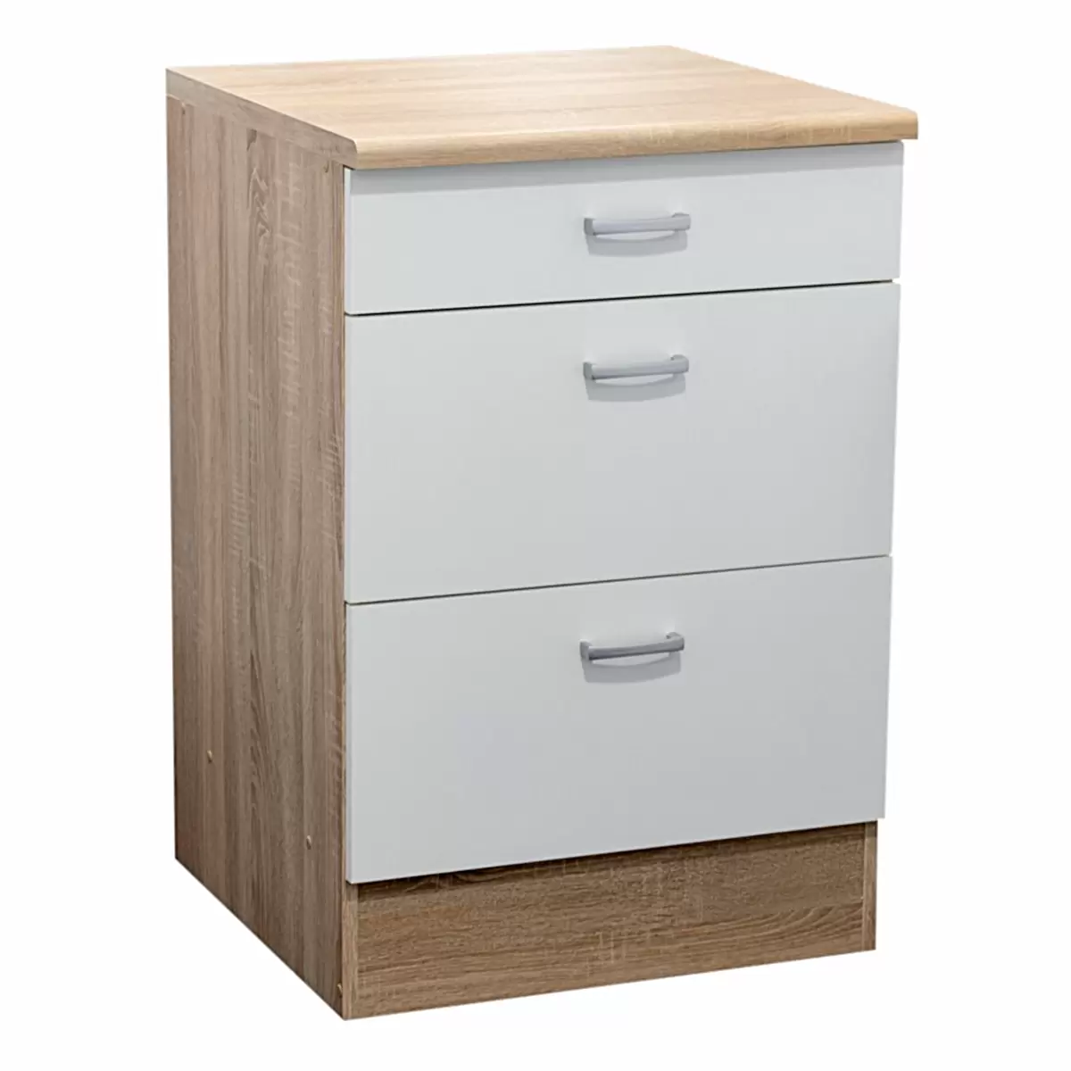 Küchenmöbel Andy Schubkastenschrank 60 cm
