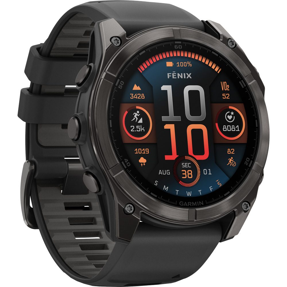 Garmin Fenix® 8 - 51mm Amoled Pulsuhr sapphire schwarz