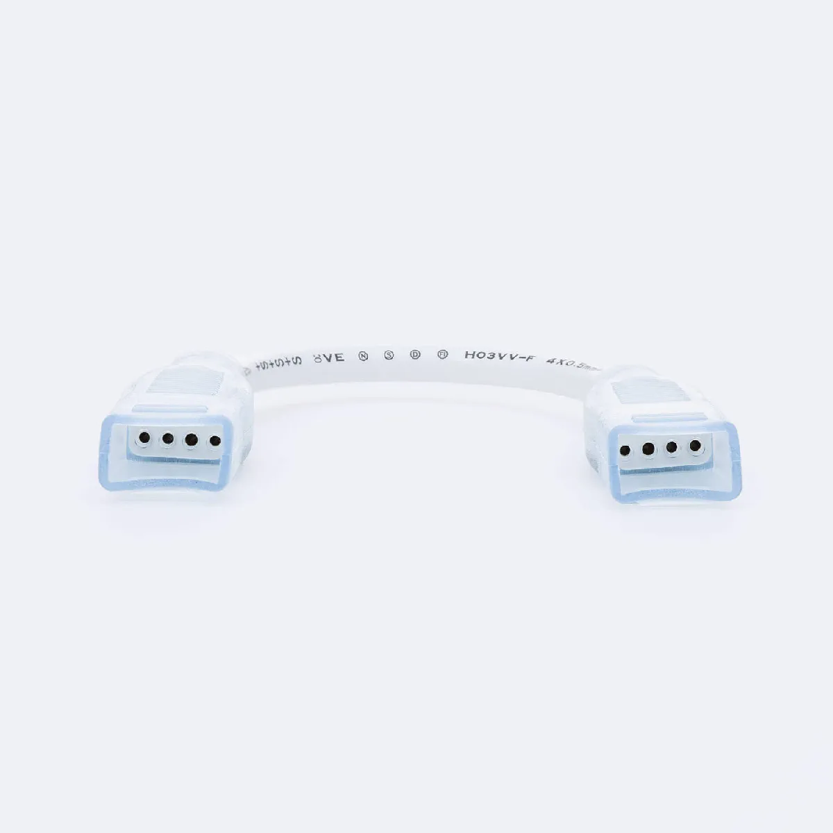 Ledkia Connecteur Double Ruban LED 220V RGB