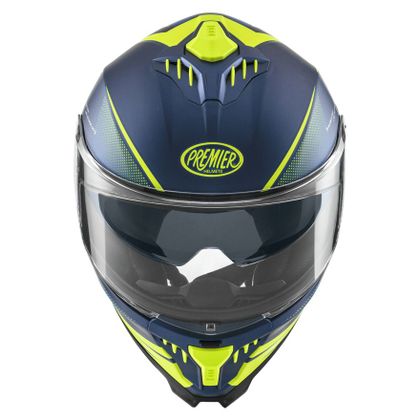 Casque Premier TYPHOON - FR 12 BM - Bleu / Jaune
