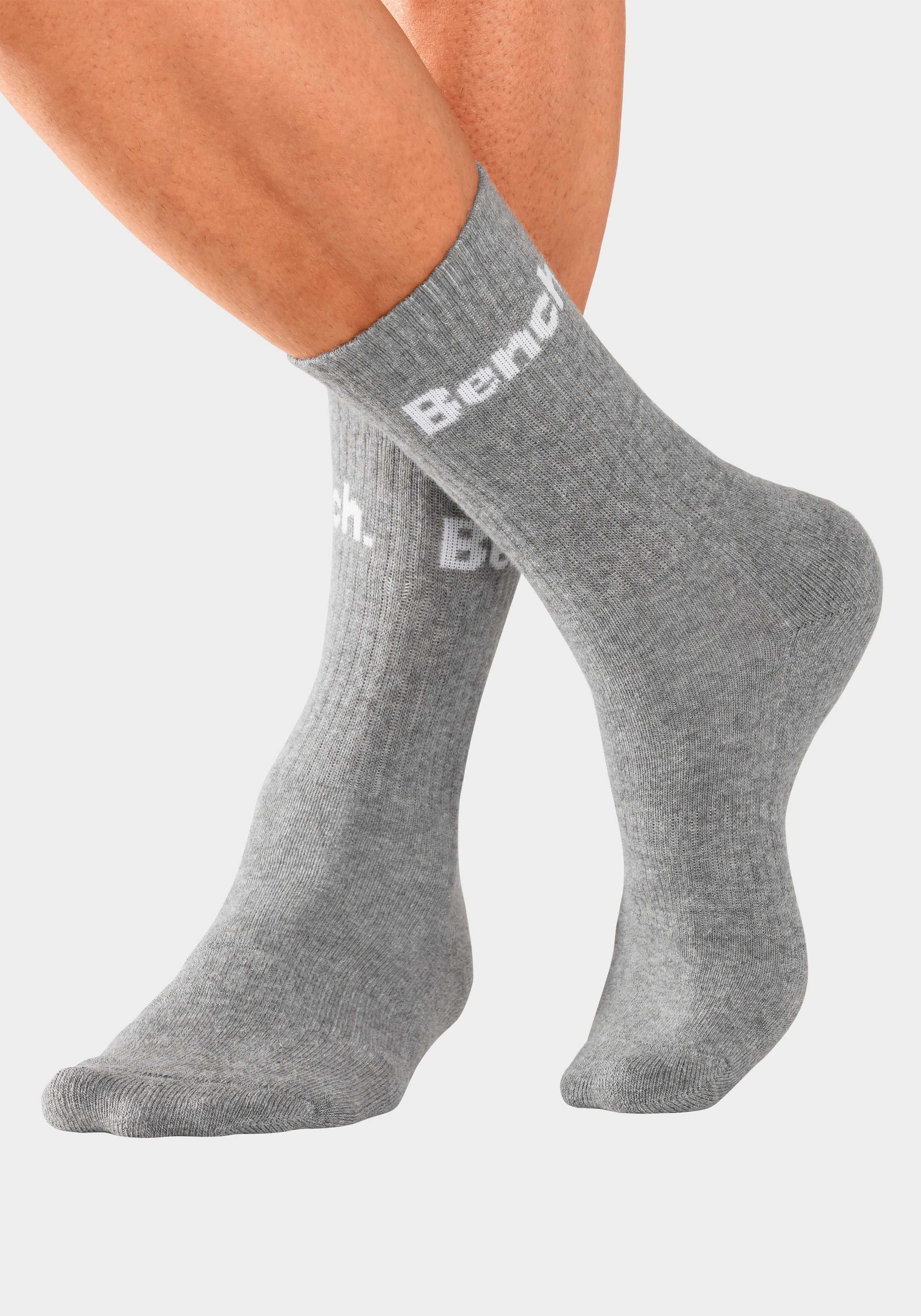 Bench. Tennissocken Packung, 12 Stk. tlg. mit Fuss Polsterung