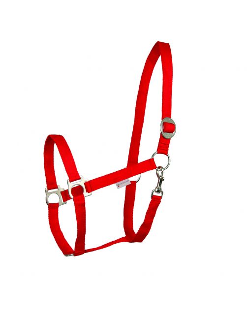 Waldhausen Halter Perlon Rood - Paardenhalster