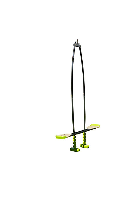 Balançoire vis-à-vis en bois pour portiques H.224cm