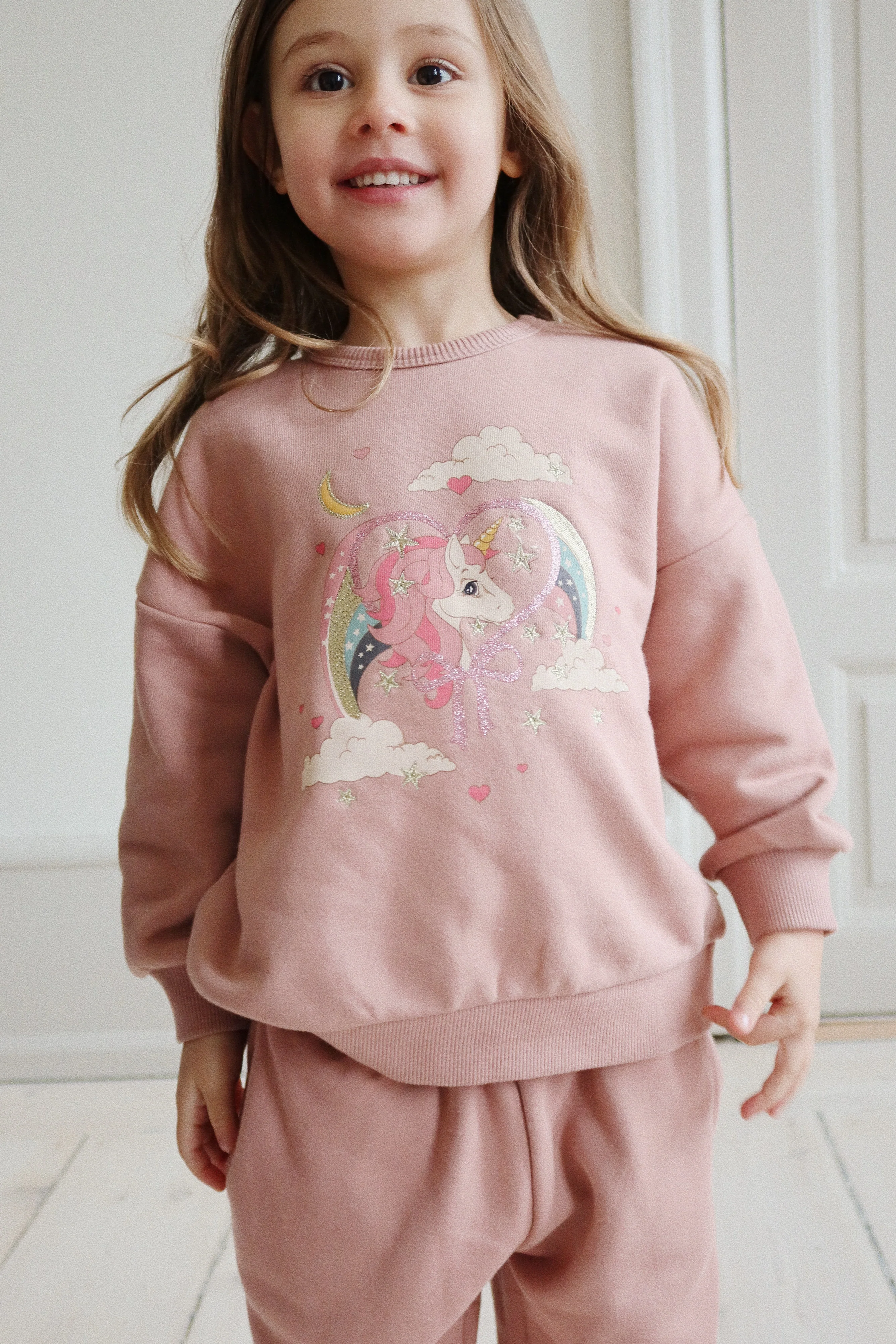 LOU SWEATSHIRT - MAHOGANY ROSE - 6M