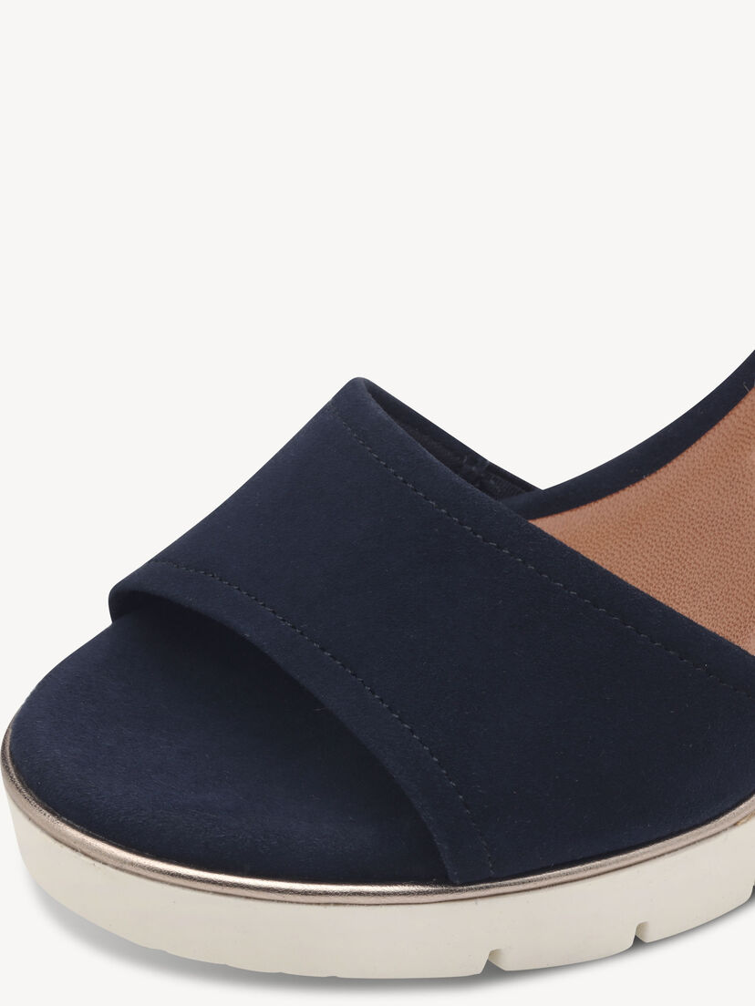 Leren Sandaaltje - blauw